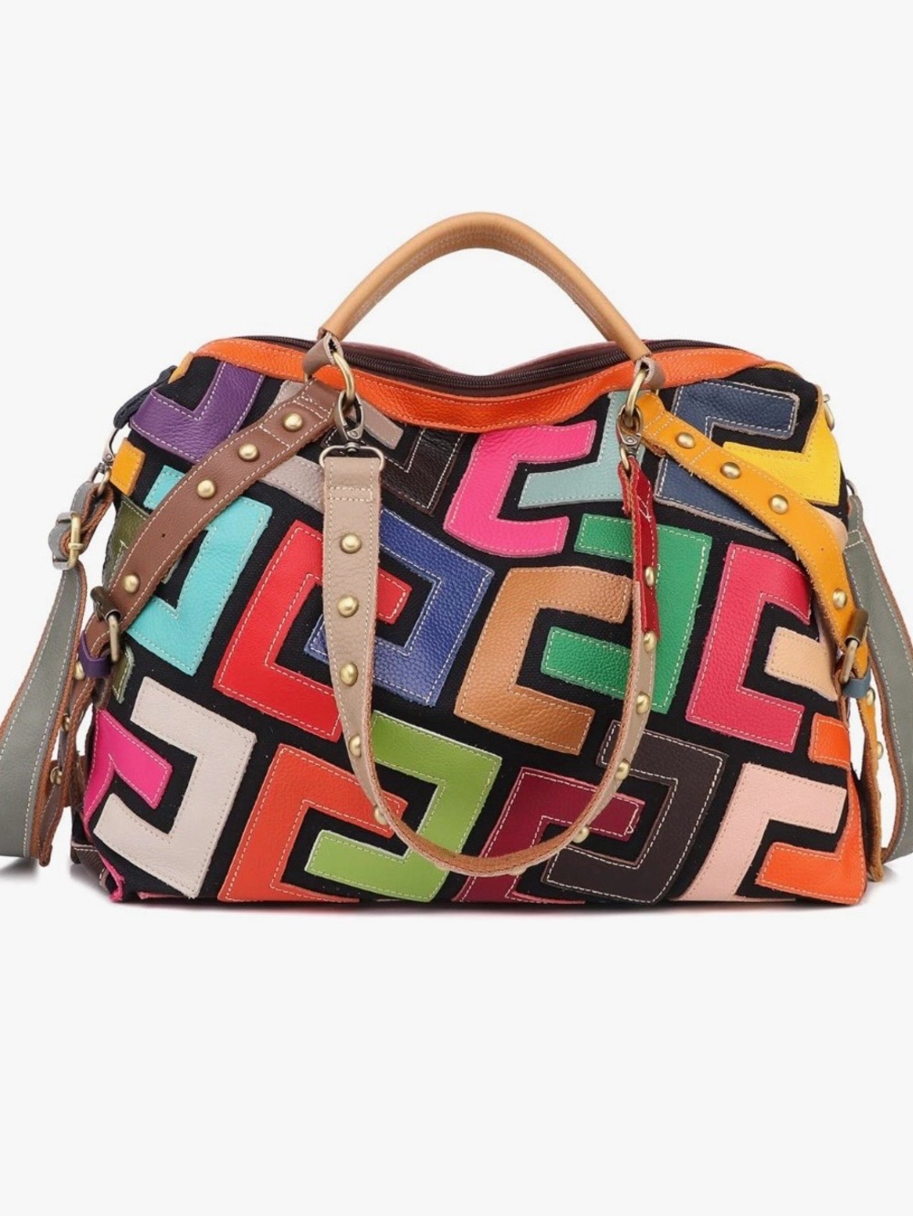Segater 100% leather tote.